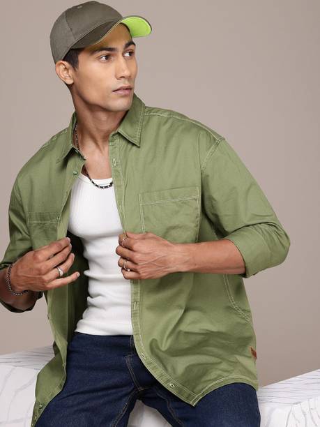 Men Slim Fit Striped Casual Shirt - Image 8